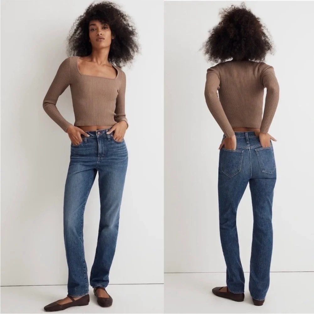 NEW! Madewell - Mid Wash High Rise 90s The Perfect Vintage Jeans Size 25 NWT